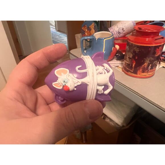 Vintage Carl's Jr. 1999 PINKY & THE BRAIN Animaniacs car - Picture 1 of 3